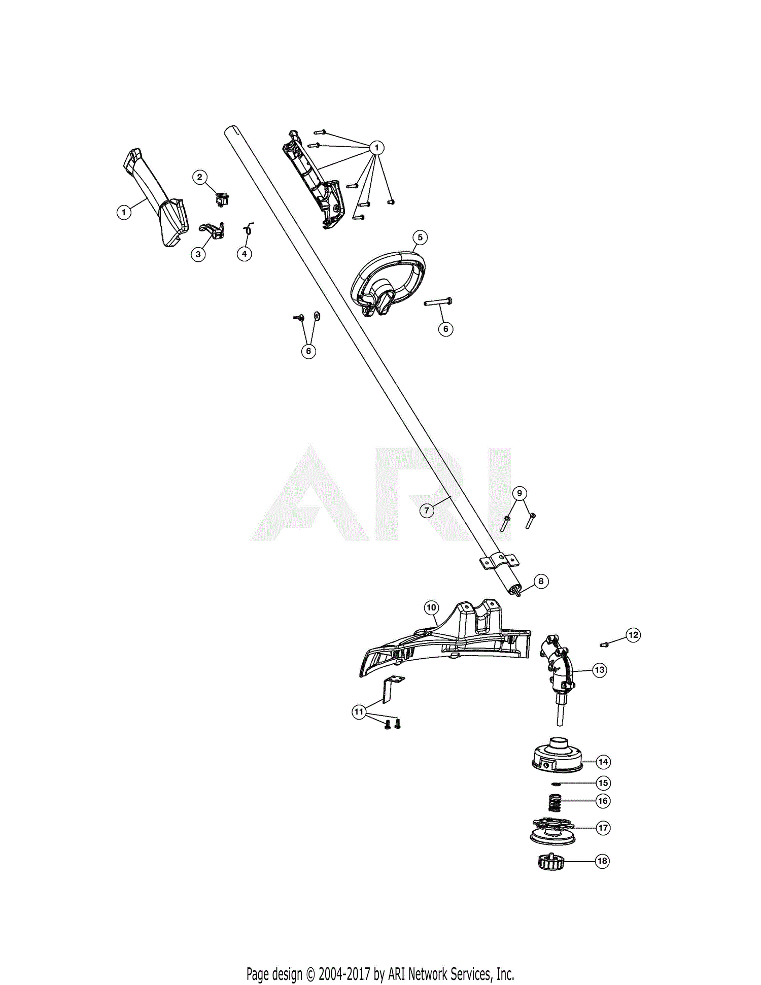 MTD BL160 41BD160G965 41BD160G965 BL160 Parts Diagram for General Assembly