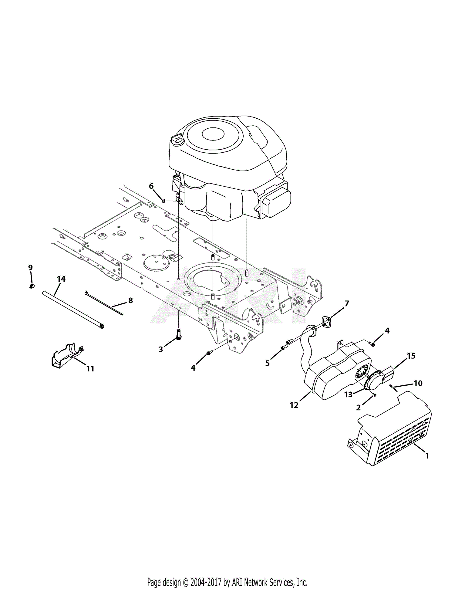 MTD LT542H 13AN79GS897 (2012) 13AN79GS897 (2012) Parts Diagram for ...