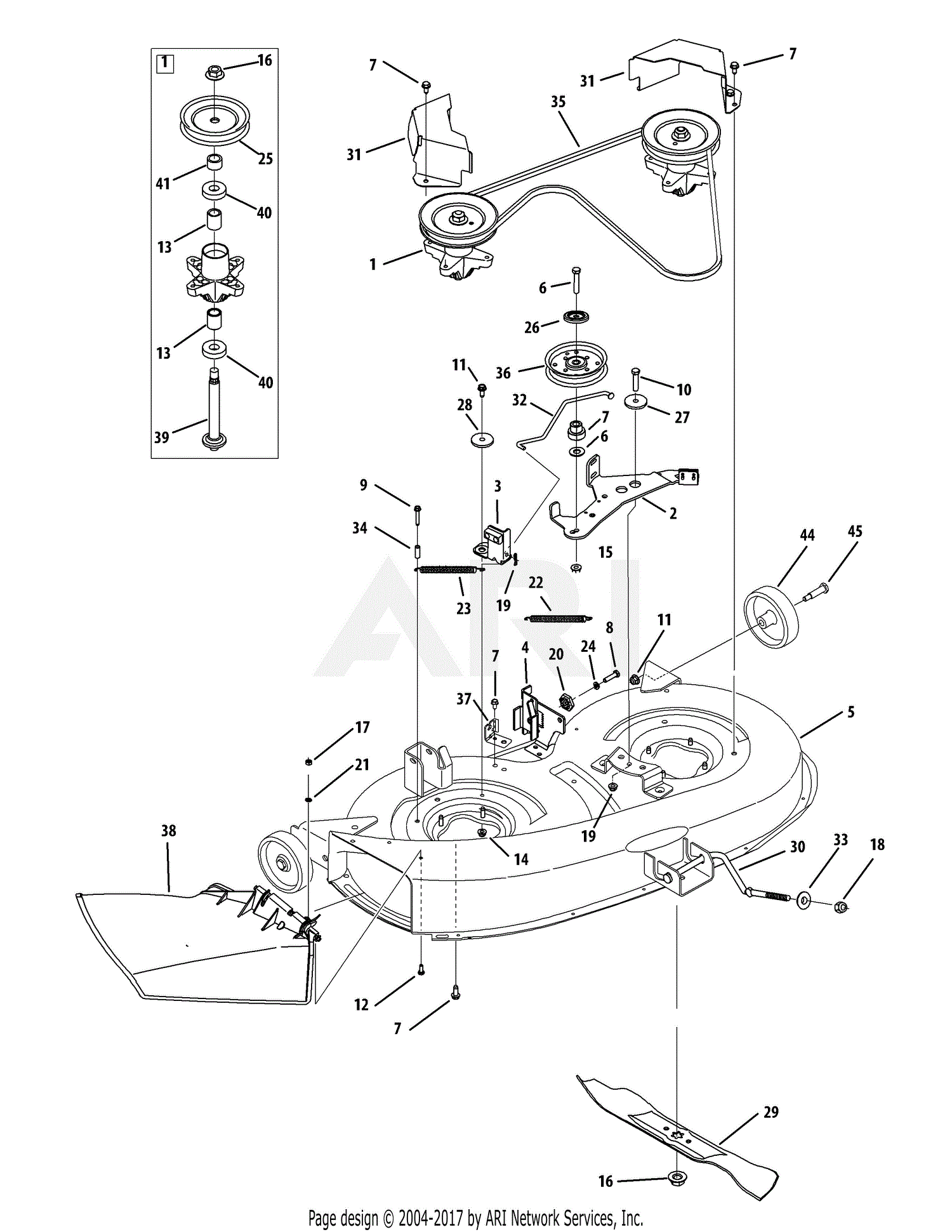 MTD LT3812 13BC77KF897 (2014) 13BC77KF897 (2014) Parts Diagram for ...