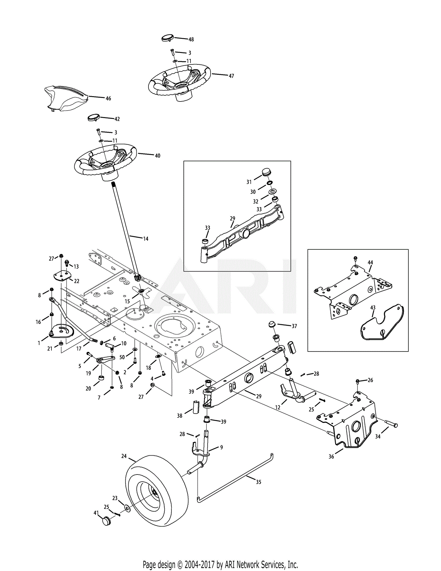 MTD LT4216 (13AM79KS897) (2014) 13AM79KS897 (2014) Parts Diagram for ...