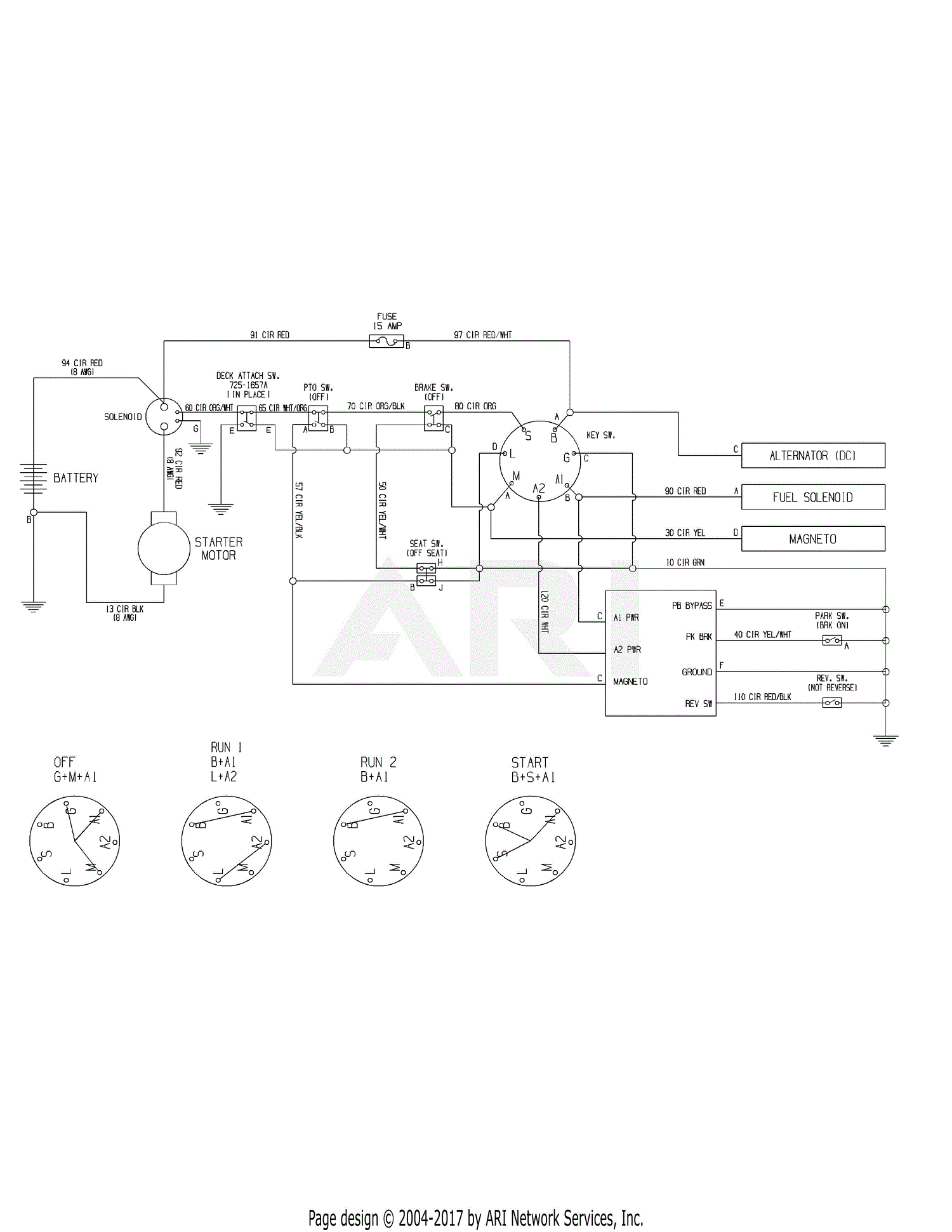 MTD CR30 13A226JD897 (2015) 13A226JD897 CR30 (2015) Parts Diagram for ...