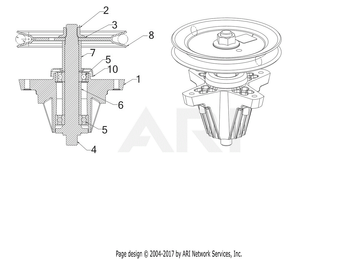 Craftsman on sale z510 parts