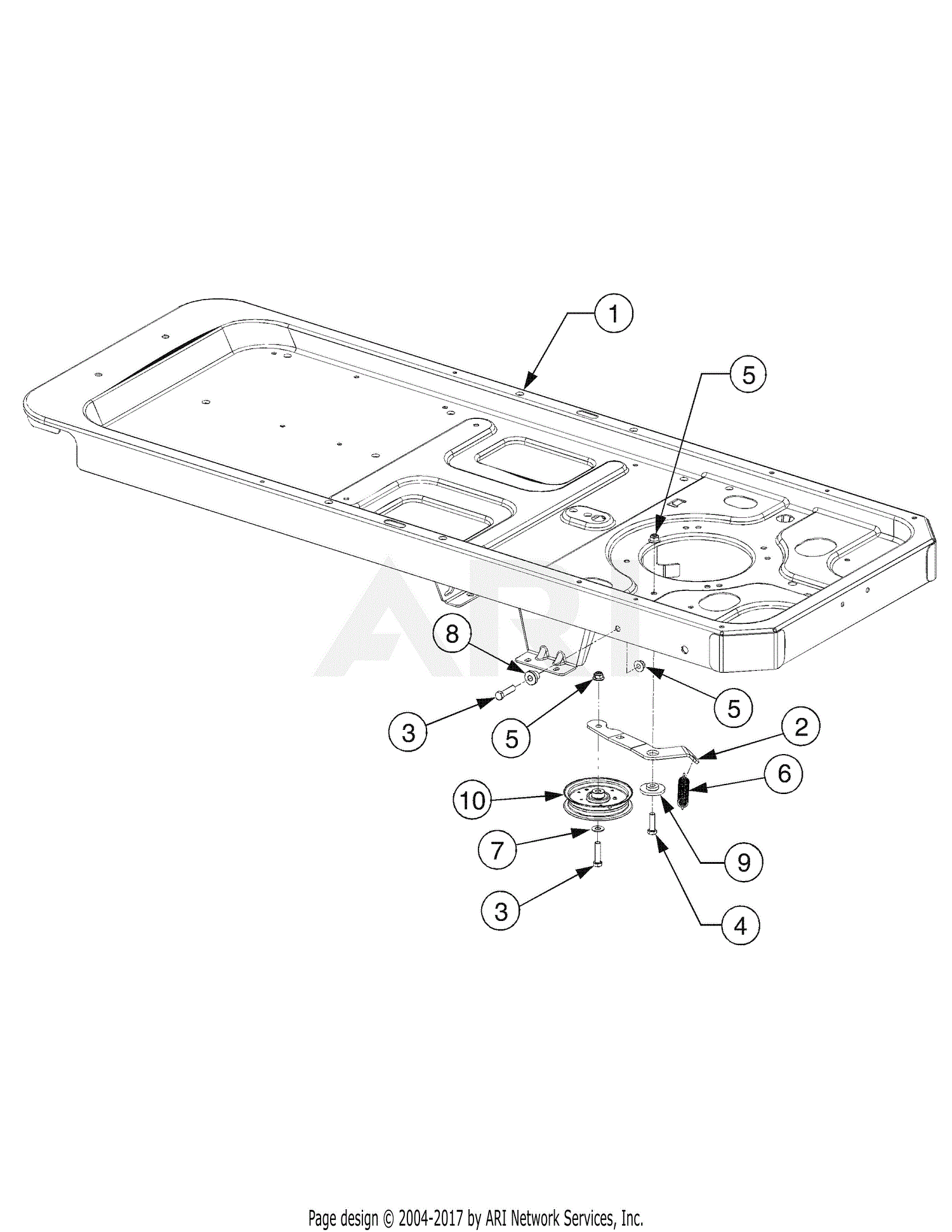 MTD 17AK2ACP597 (2008), 17AK2ACP597 RZT-50 (2008) Parts ... cub cadet rzt50 diagram 