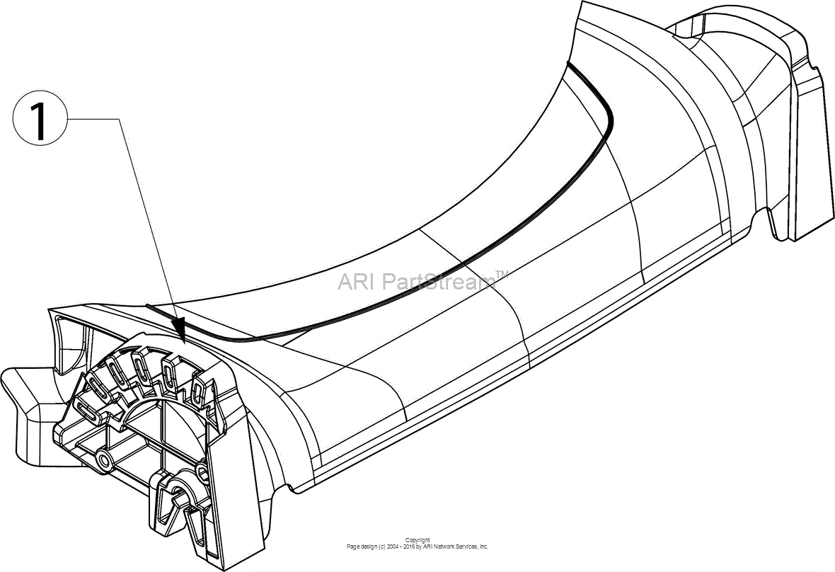 Mtd 11a-b2bw799 247.374301 (2017) Parts Diagram For Front Cover