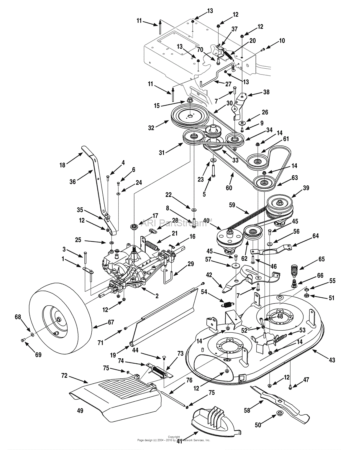 27 Huskee Lt4200 Drive Belt Diagram Wiring Database 2020