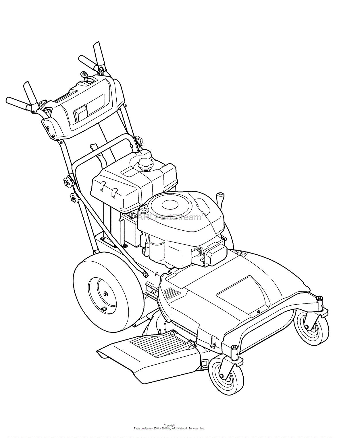MTD 12AE764H099 (247.889980) (2009) Parts Diagram for .Quick Reference