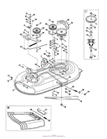 MTD 13AJ77SS099 (247.289020) (2010), LT2000 13AJ77SS099 (2010) Parts ...