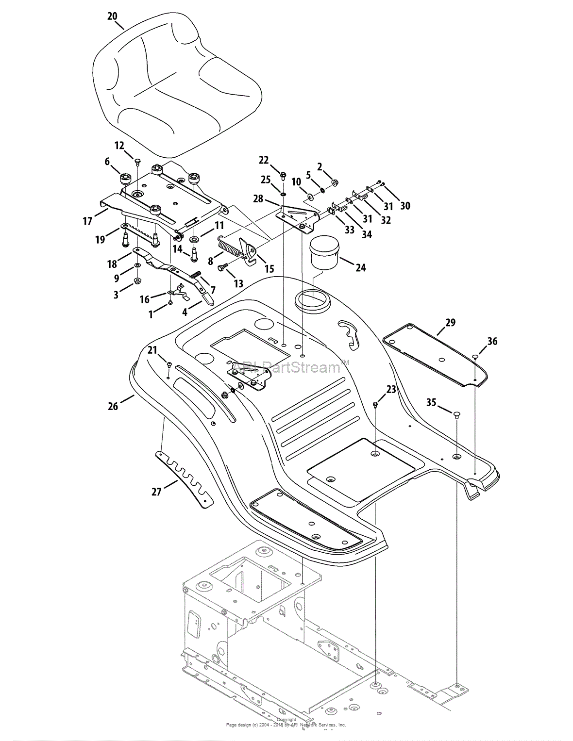 Craftsman Lt2000 Wiring Schematic - Wiring Diagram