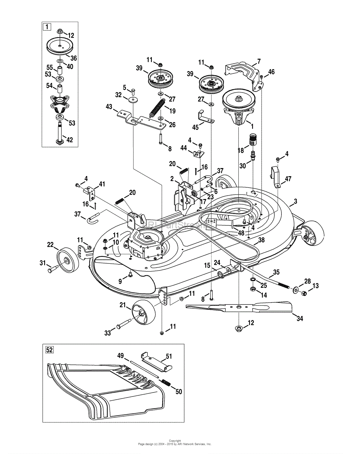 32 Craftsman 42 Mower Deck Belt Diagram Wiring Diagram List