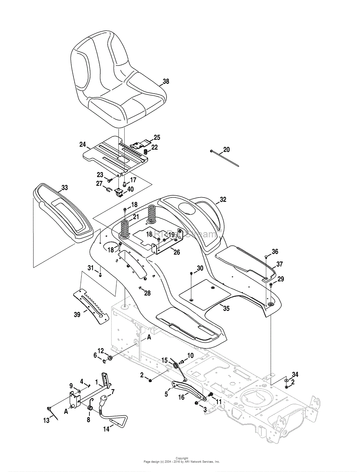 MTD 13AR91PS299 (247.28672) (2010), PYT9000 13AR91PS299 (2010) Parts ...