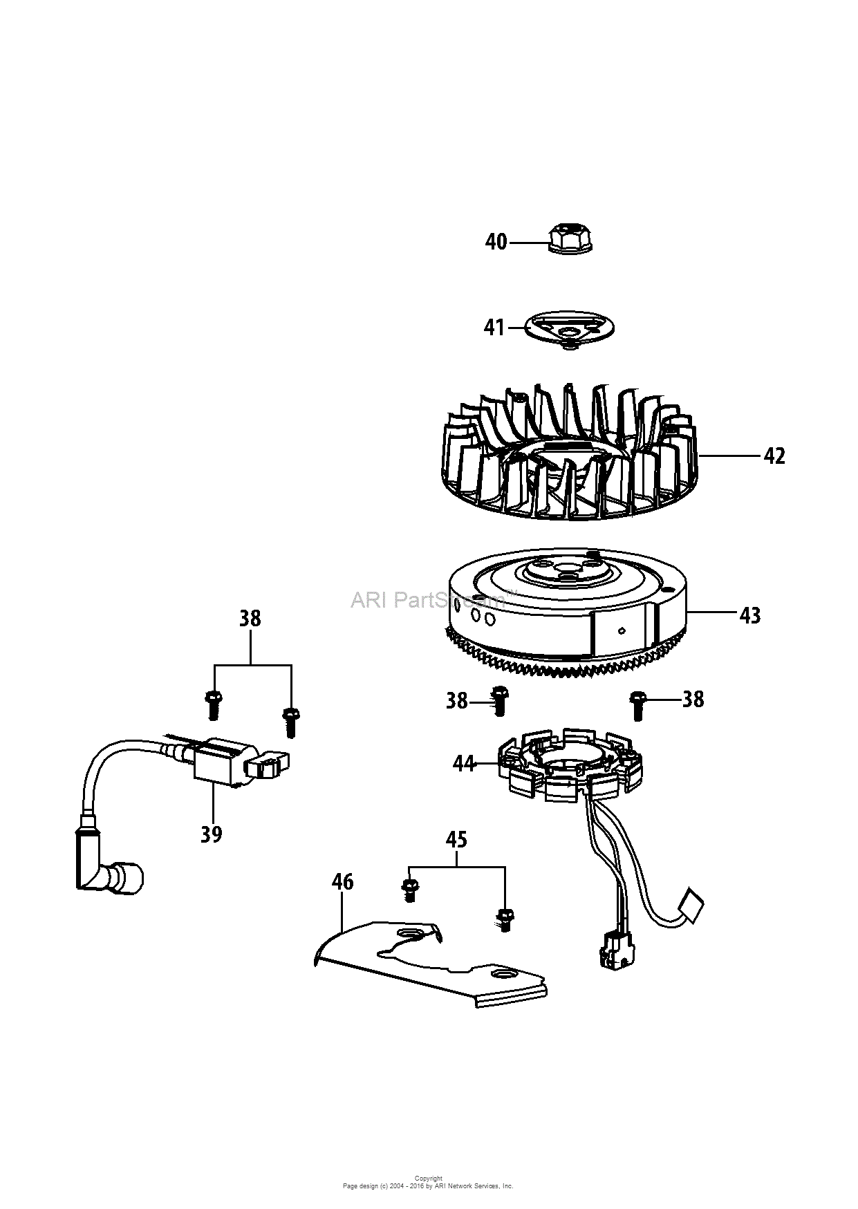 MTD 13B226JD099 (247.290000) (RER1000) (2013) Parts Diagram for 4P90JUB ...