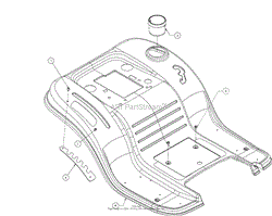 MTD 13A278XS099 (247.20372.3) (T1200) (2016) Parts Diagrams