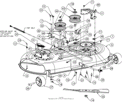 MTD 13AD78XS099 247.203733 T1400 2016 Parts Diagram for