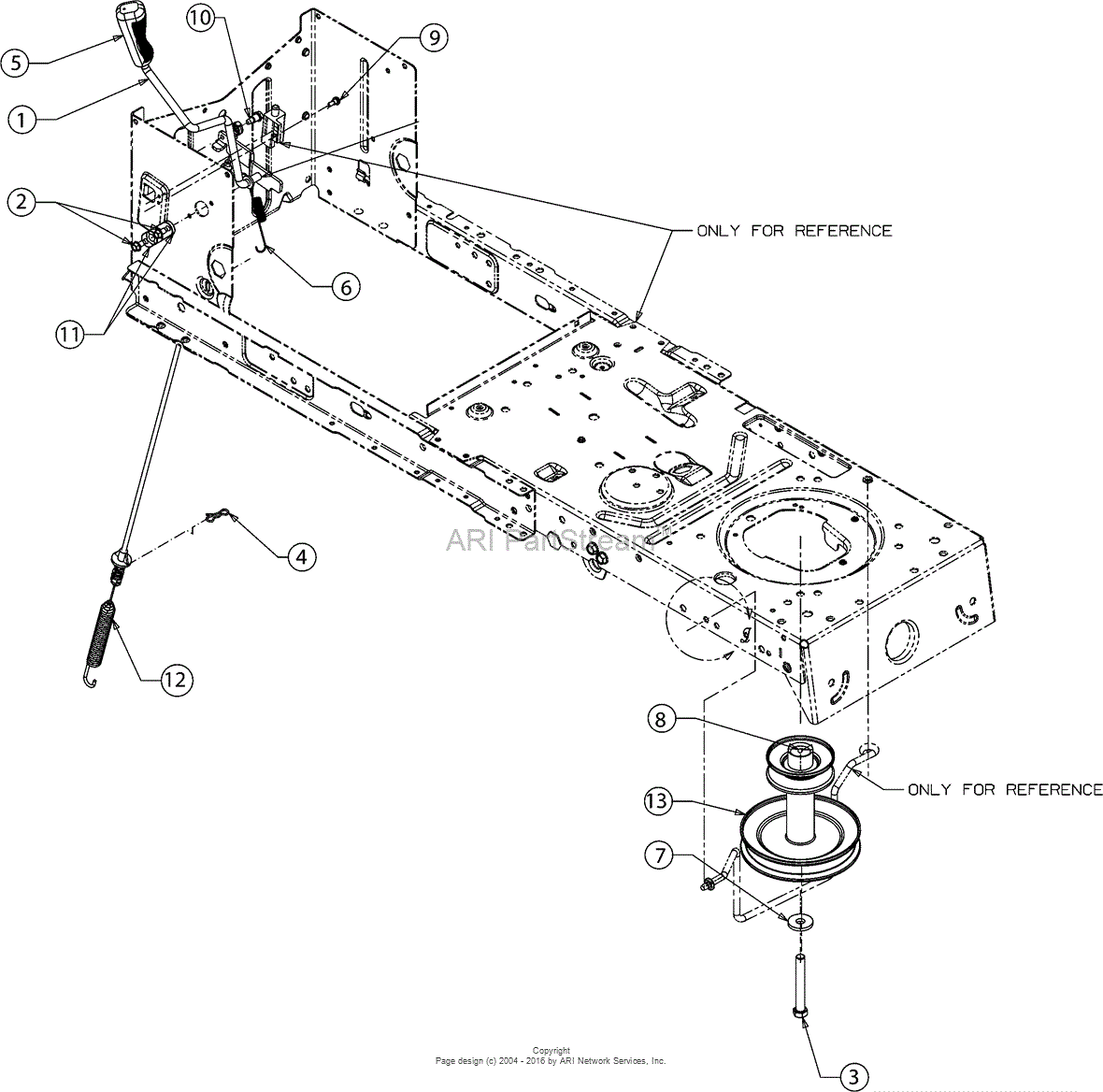 Craftsman T1400 Parts Diagram