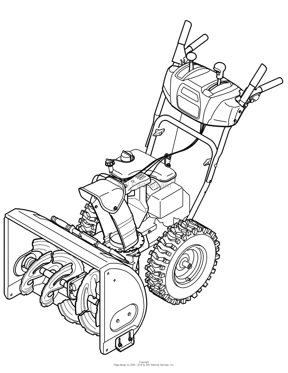 MTD 31AS6DTF799 (247.883700) (2007) Parts Diagram for .Quick Reference