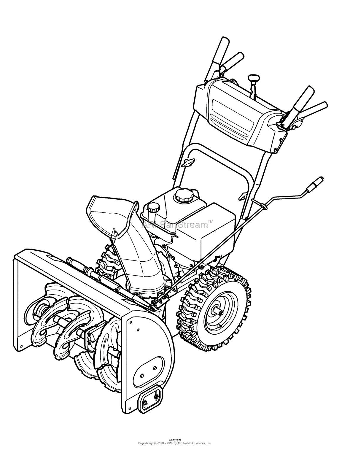 MTD 31AS62EE799 (247.889571) (2011) Parts Diagram For .Quick Reference