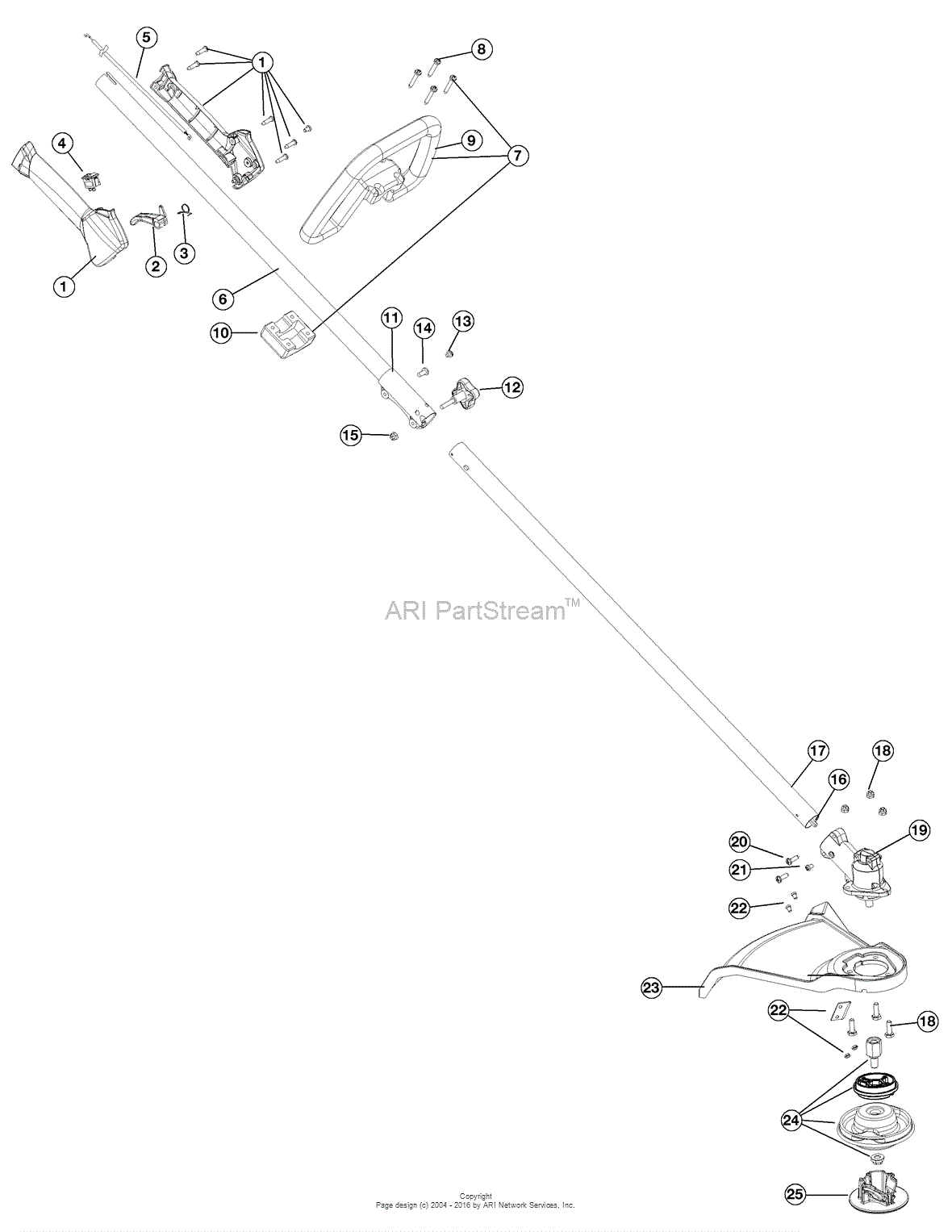 Craftsman String Trimmer Parts Diagram - General Wiring Diagram