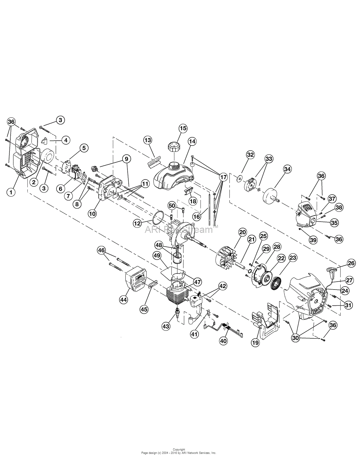 Craftsman Leaf Blower Fuel Line Diagram