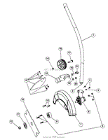 MTD 41ADZ2CC799 (316.794450) (2012) Parts Diagram for Edger Attachment