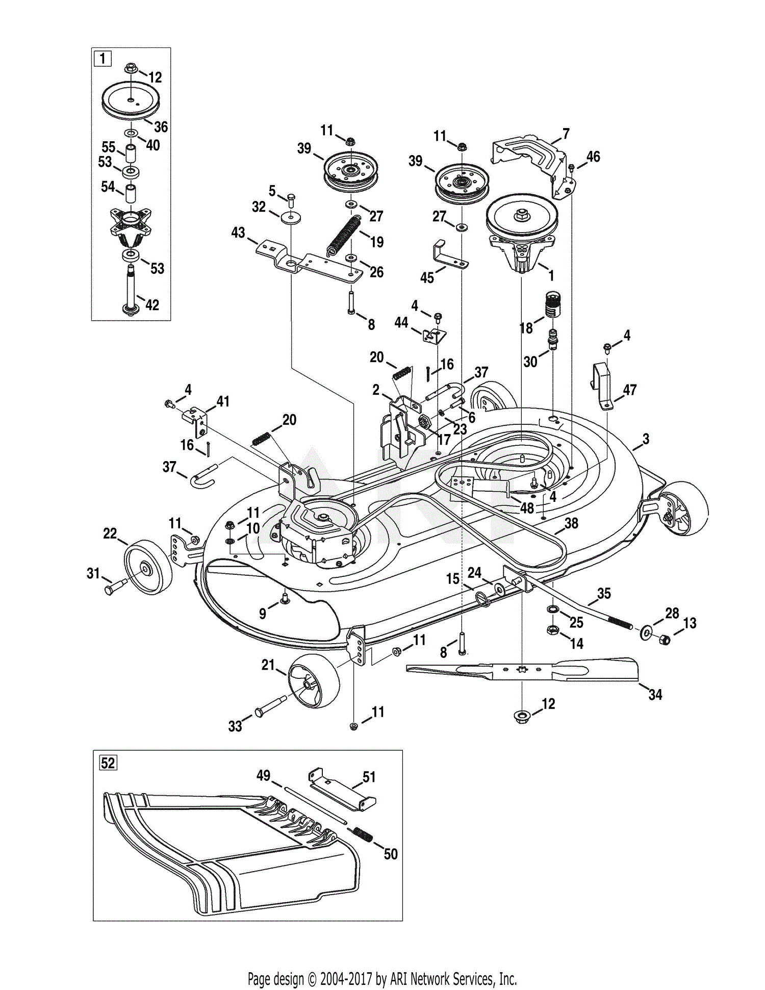 Craftsman 42 Inch Mower Deck Diagram -[Explained!]