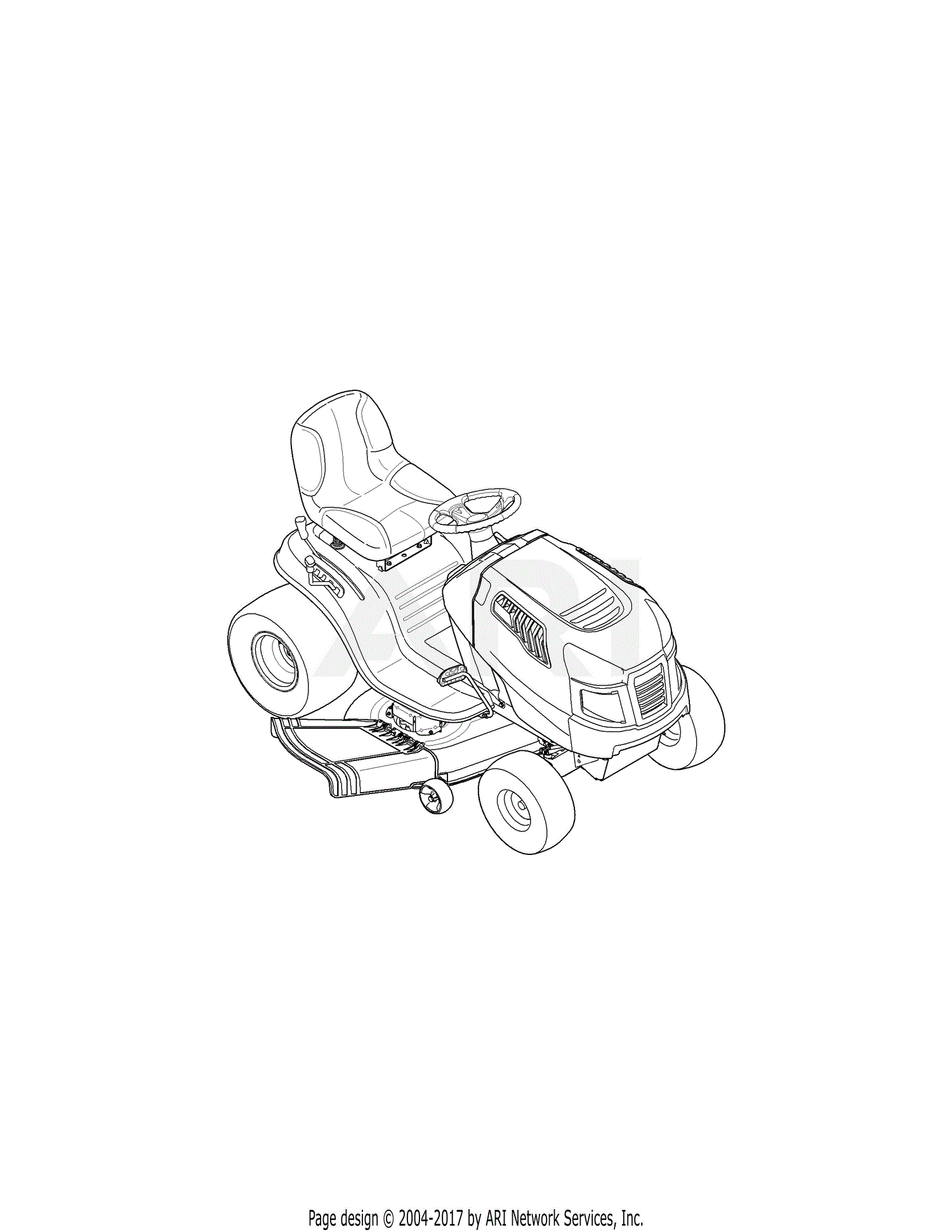 MTD 13AL78ST099 (247.288851) (2011) Parts Diagram for .Quick Reference