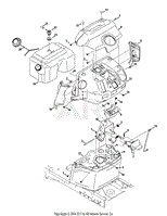 MTD 13APA1ZS099 (247.204400) (T8000) (2015) Parts Diagram for Dash ...