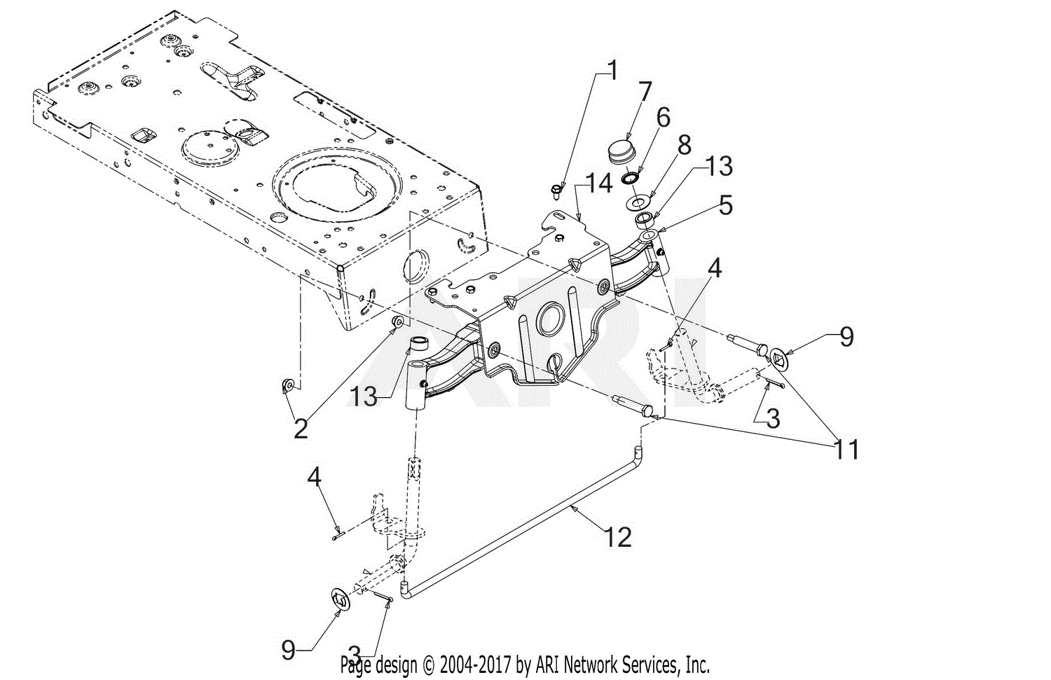 Craftsman t2600 deals riding mower manual