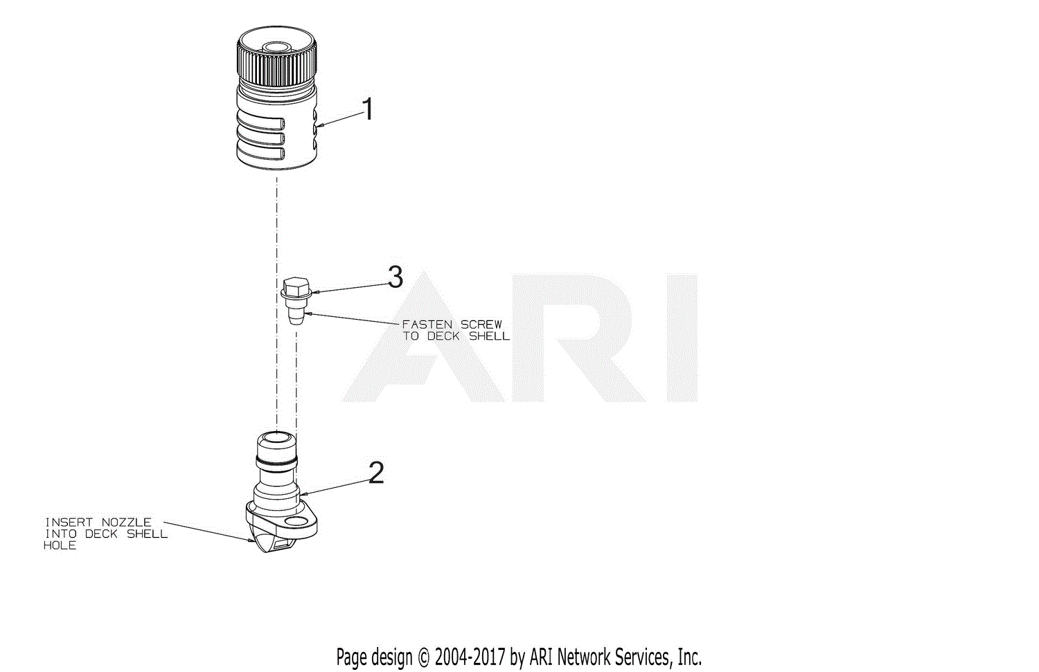 MTD 13ATA1ZT099 (247.273330) (T3100) (2018) Parts Diagram for Deck Wash