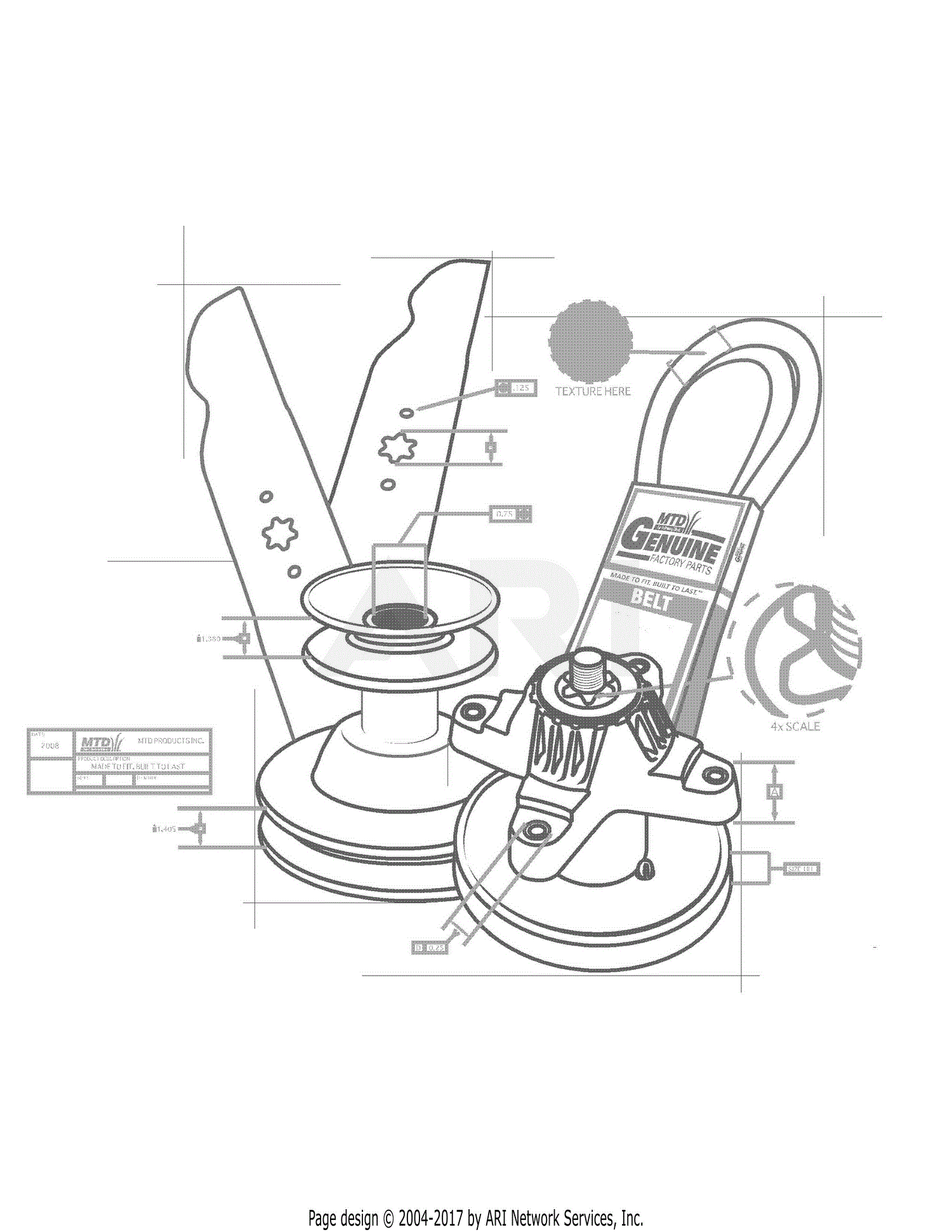 MTD CMXGRAM1130043 (13AOA1ZS093) (T210) (2019) Parts Diagram for .Quick