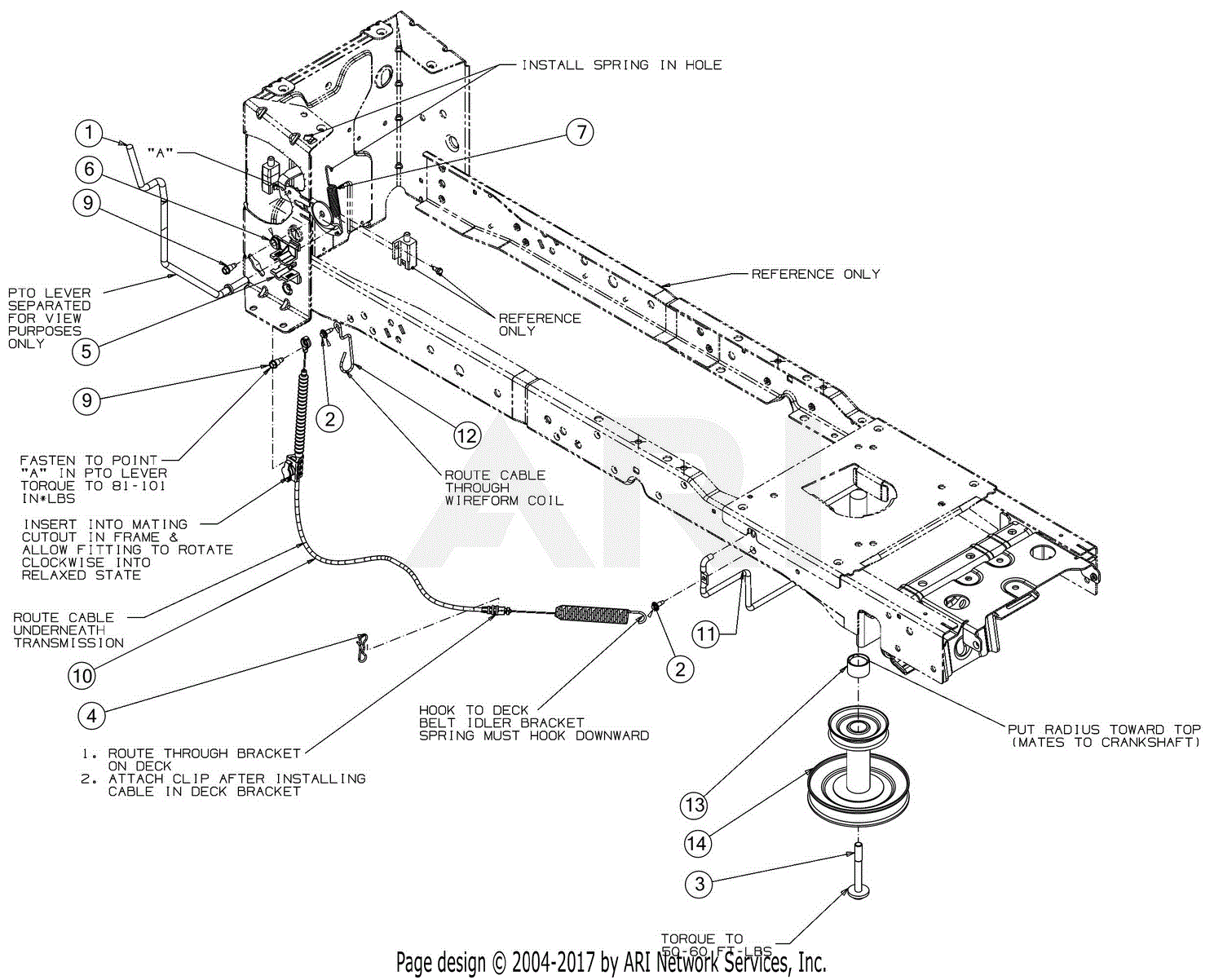 MTD CMXGRAM1130044 (13APA1ZT093) (T240) (2019) Parts Diagram for Manual PTO