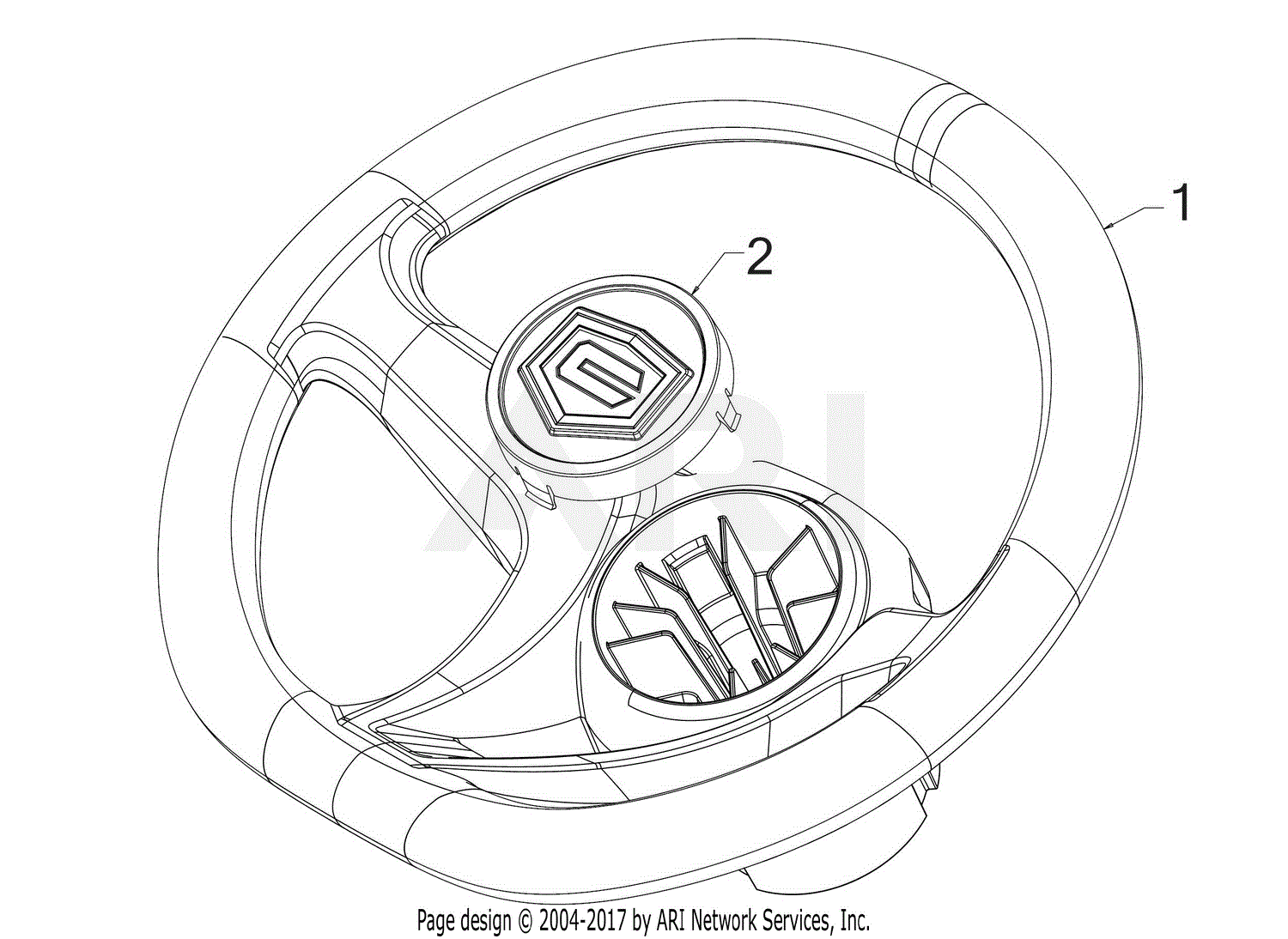 MTD 14B7A3ZW099 (247.270551) (G8400) (2018) Parts Diagram for Steering