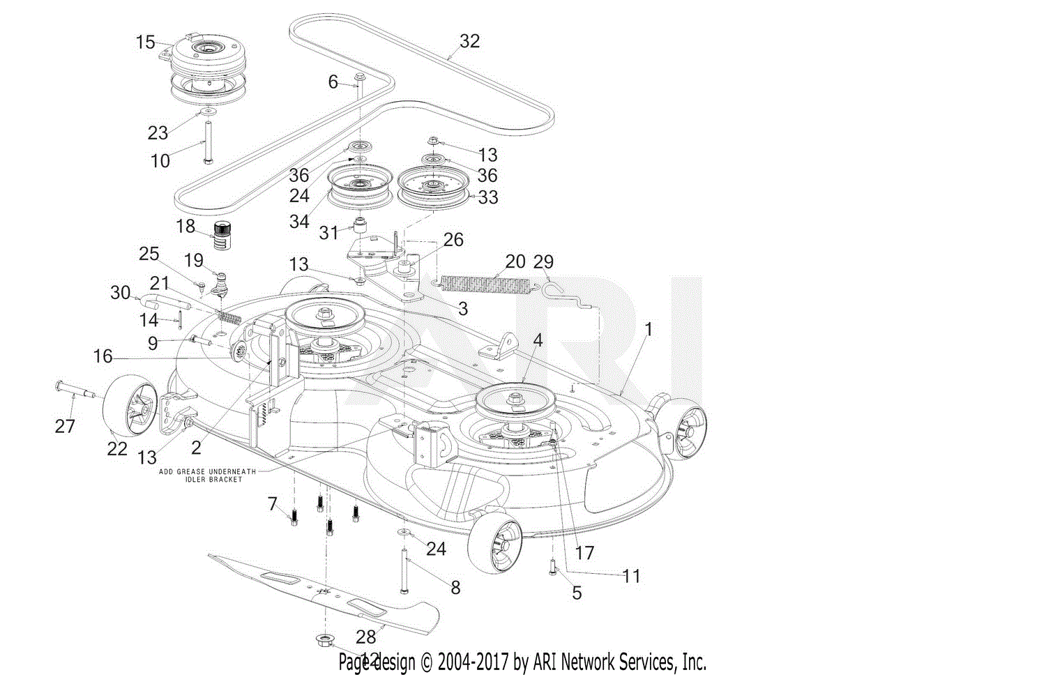 Craftsman shop z6400 parts