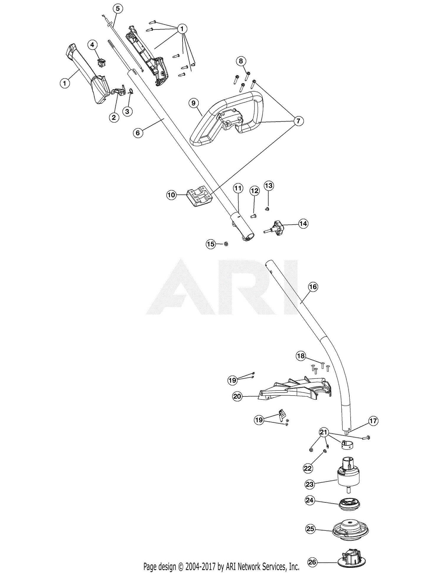 MTD 41AD528C799 (316.791940) Parts Diagram for General Assembly