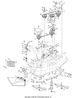 Mtd 13rl771h029 2008 Parts Diagram For Deck 46 Inch