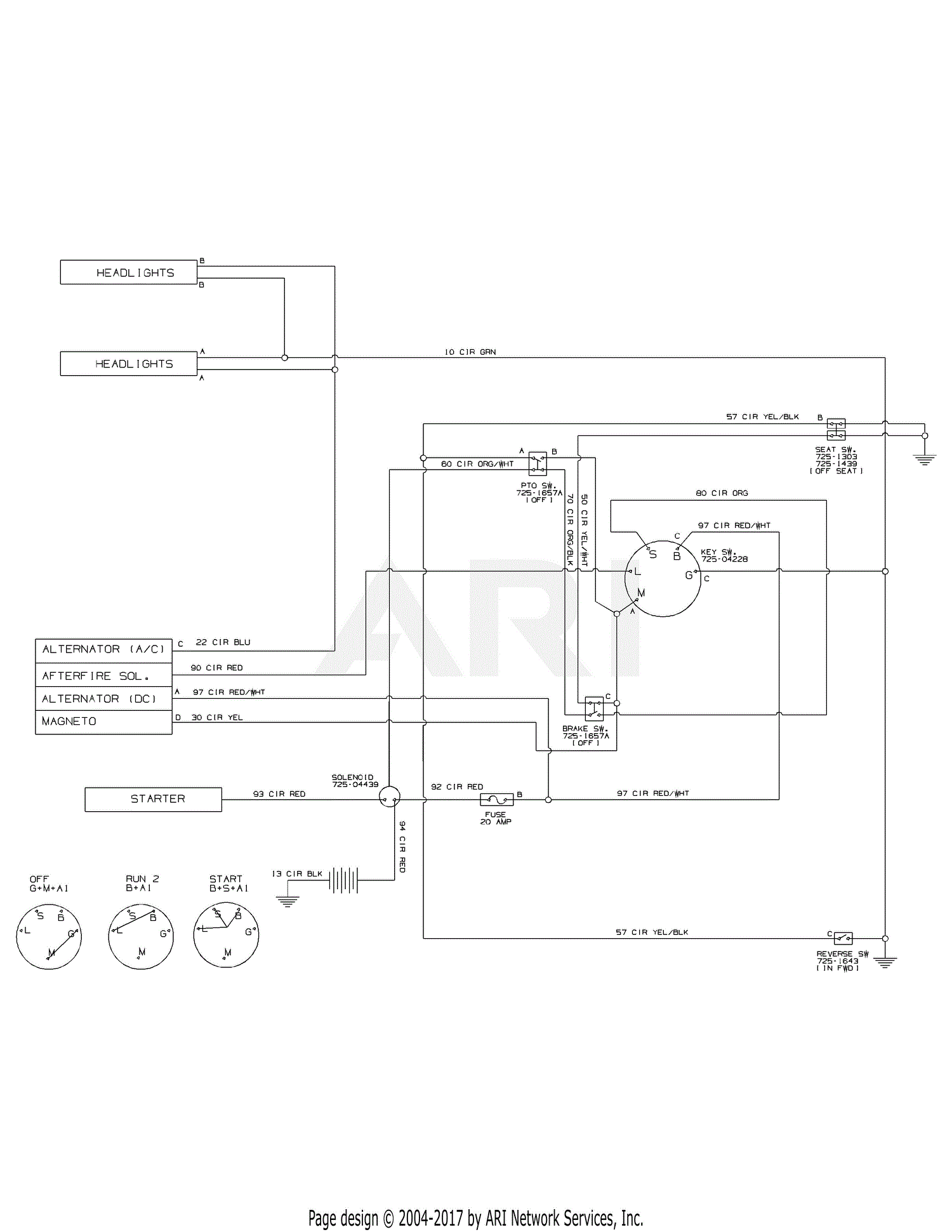Mtd 13w277ss231 Lt 4200  2015  Parts Diagram For Wiring