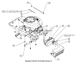 Huskee lt4200 discount lawn mower manual