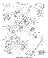 MTD 24A-464B762 (2005) Parts Diagram for General Assembly