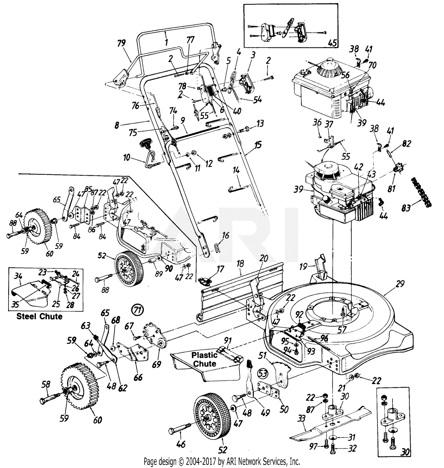 Mtd 129-282r014 (sku 865691) (1989) Parts Diagram For Parts02