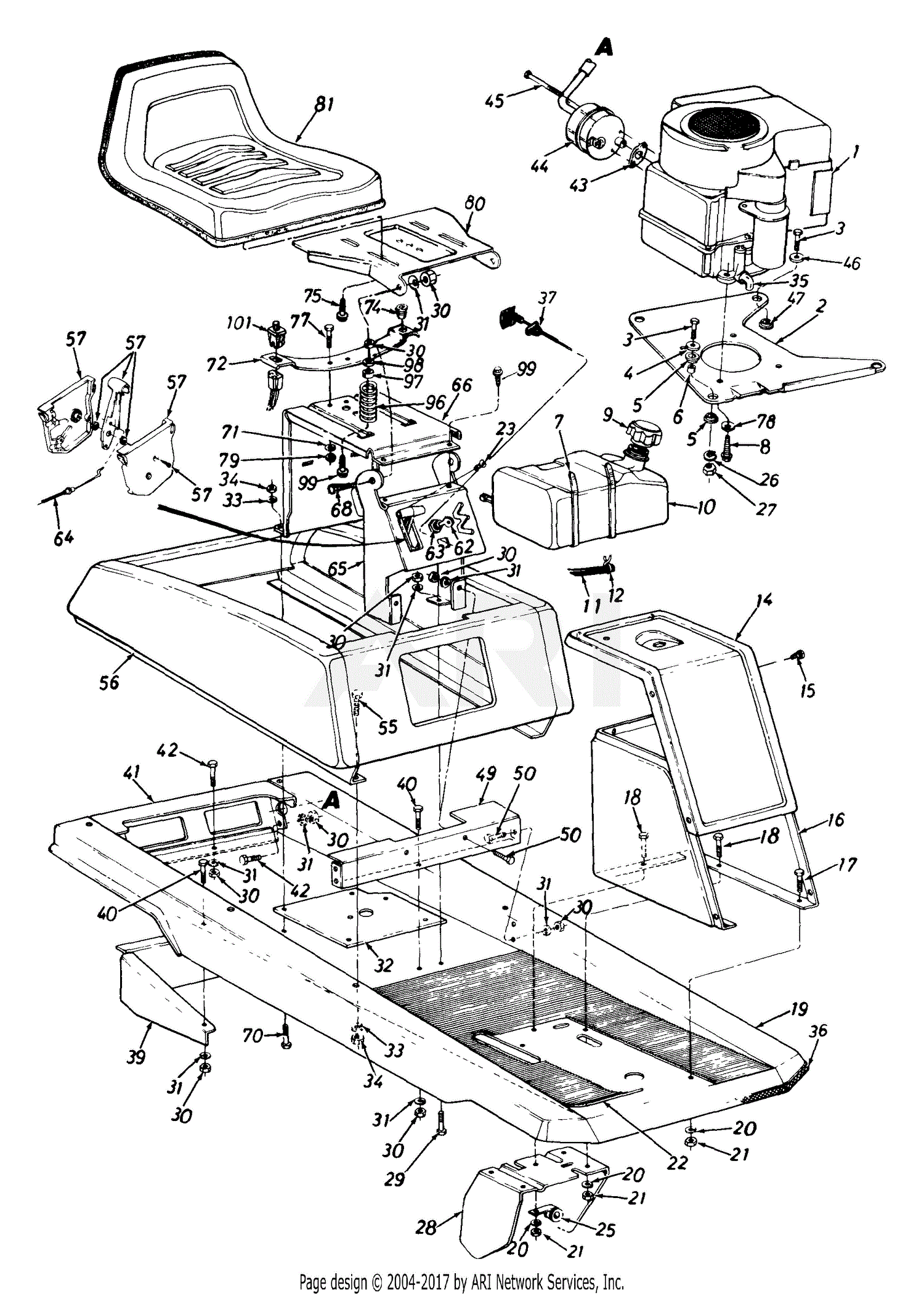 MTD 132-510-000 W/30