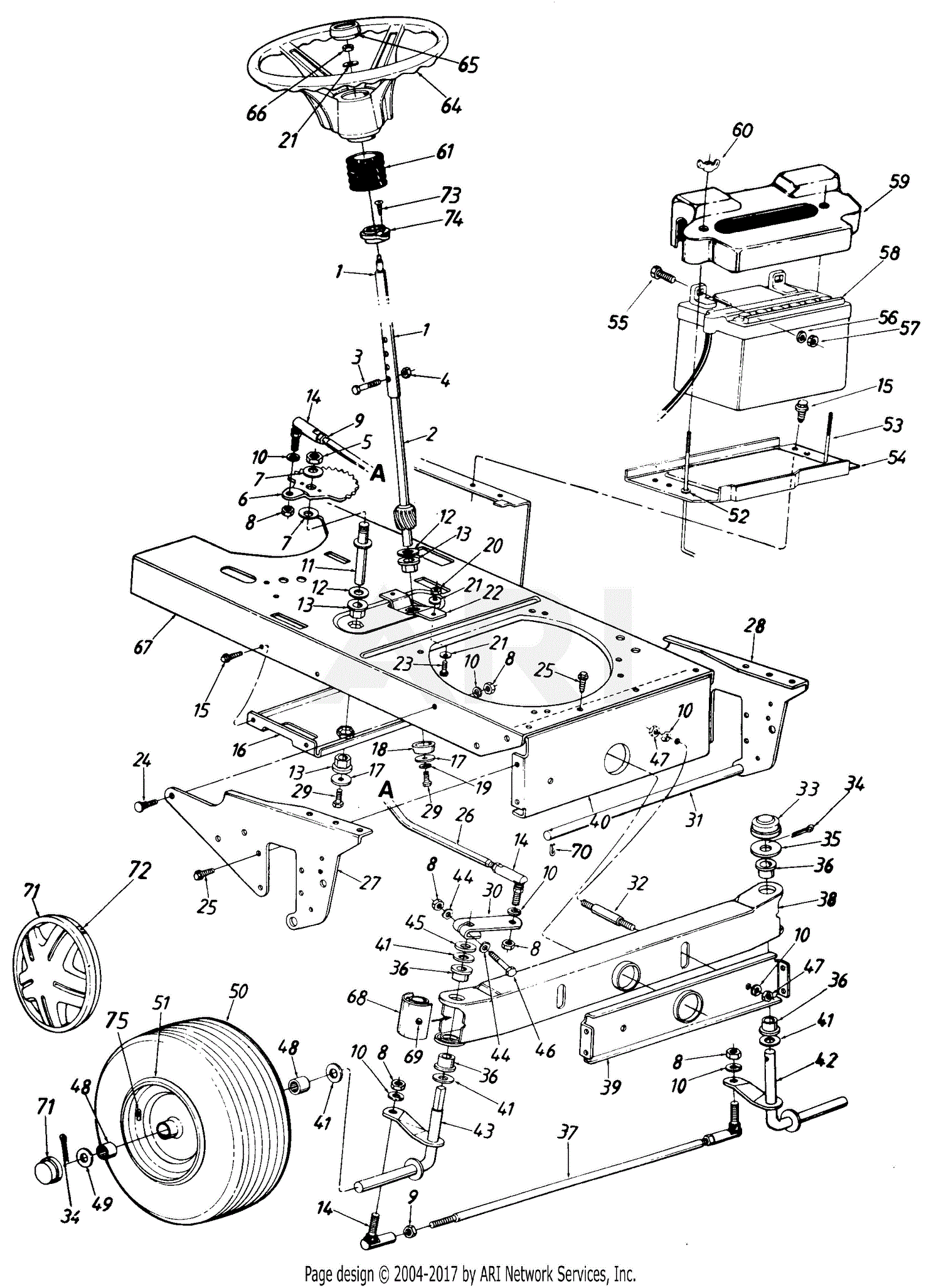 Mtd 149 Up518   1989  Parts Diagram For Parts03