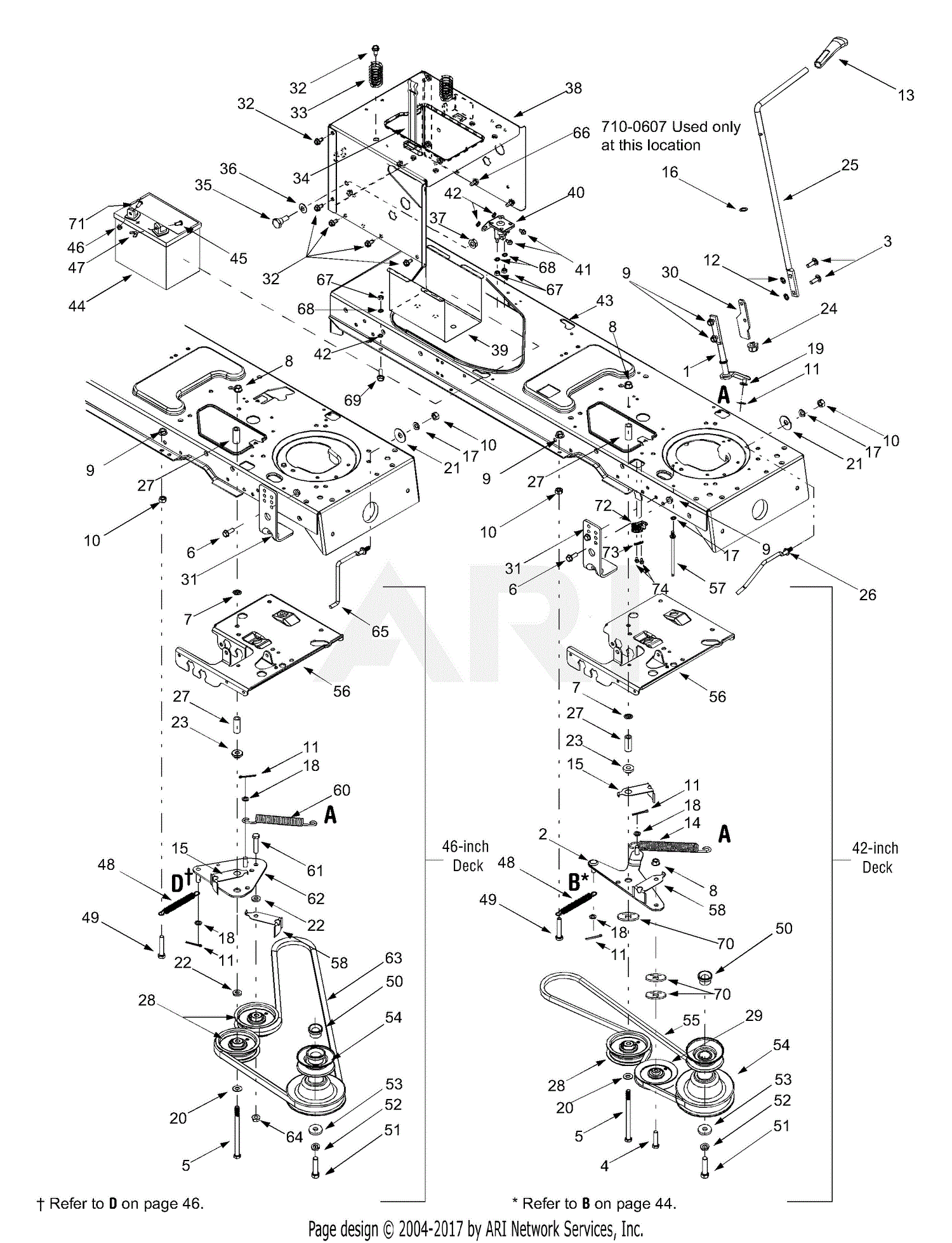 MTD 13AQ617H118 (2003) Parts Diagram for PTO Manual