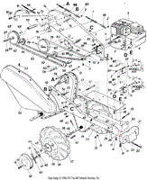 Parts Diagram For Tiller Chain Case
