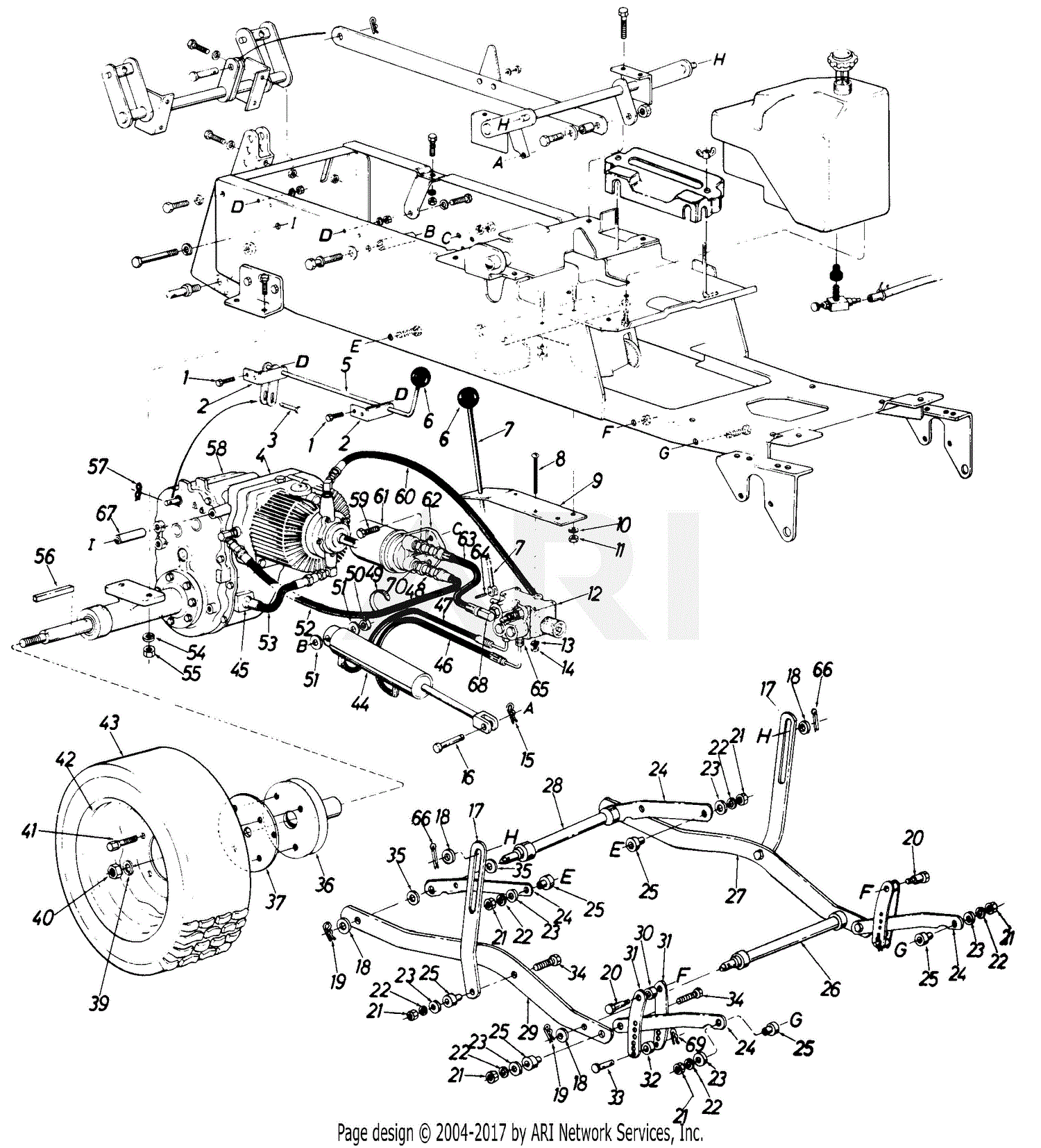 MTD MTD Lawnflite 146-995-205 Parts Diagram for Parts07