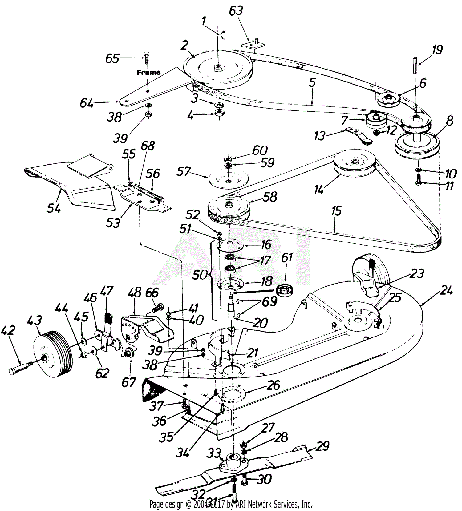 Mtd Riding Mower Parts Lookup 4835