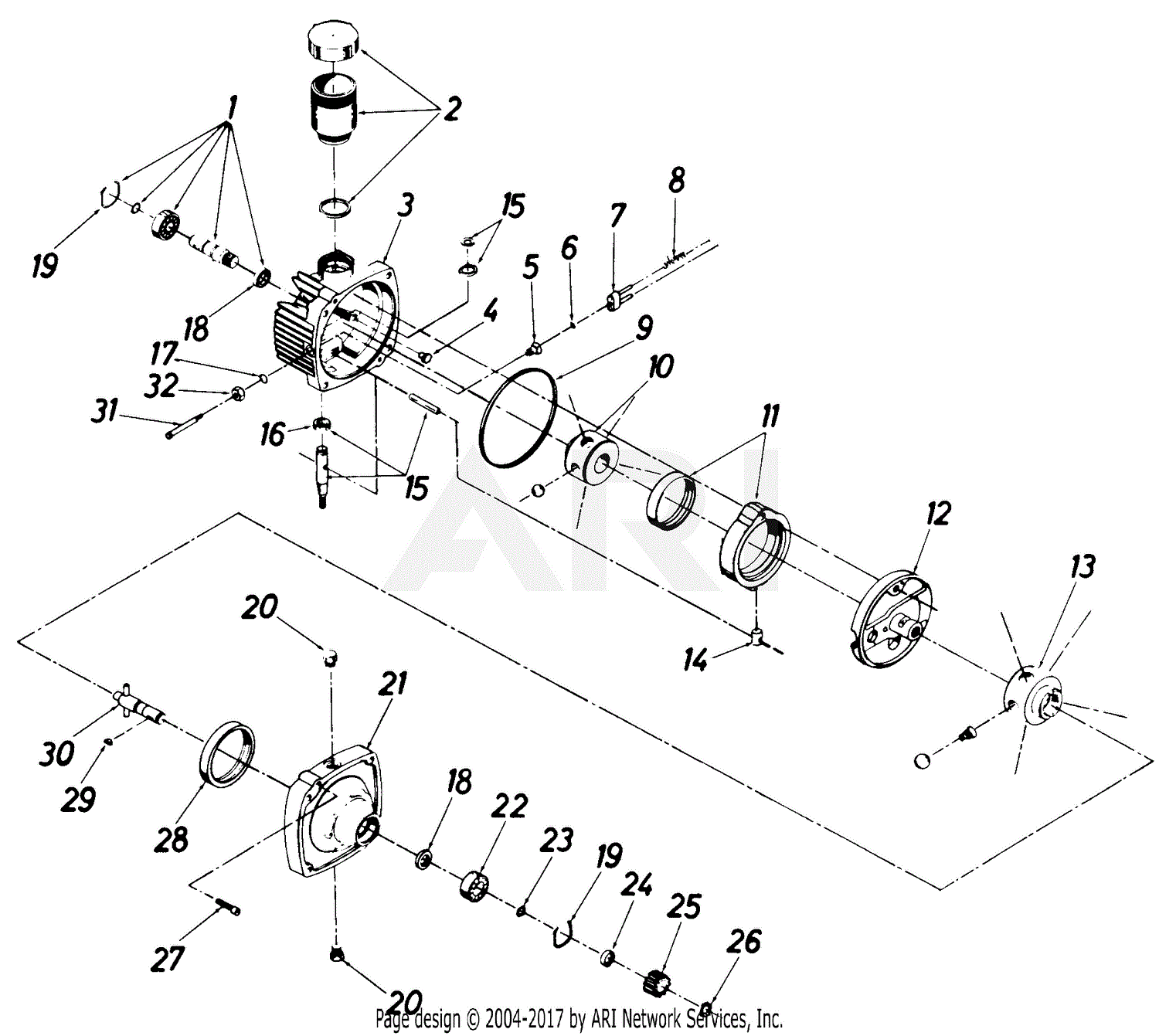 MTD 13785-7 (1987) Parts Diagram for Hydrostatic