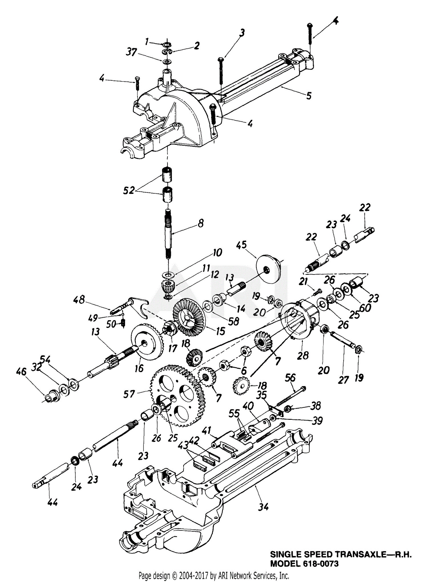 Mtd Transaxle Diagram