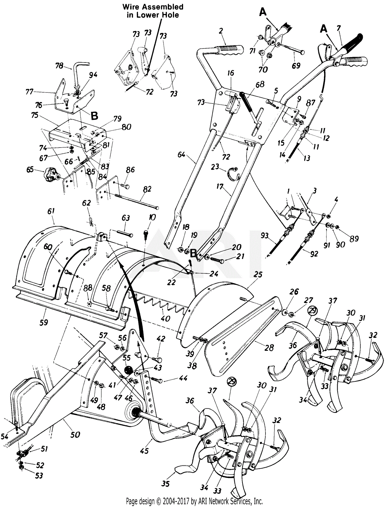 MTD 215-406-000 (1985) Parts Diagram for Parts05