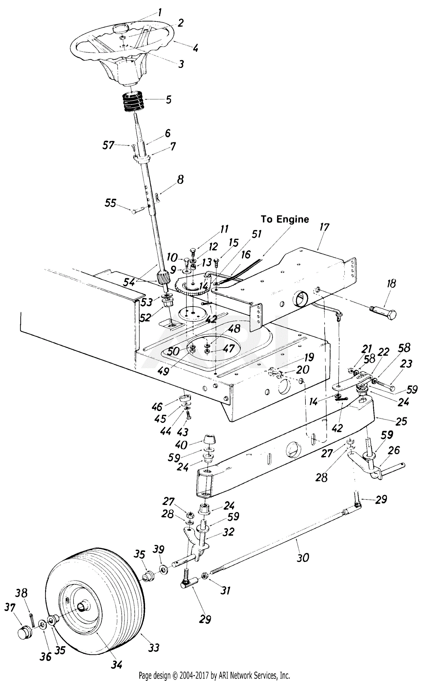 MTD Power Tech Mdl 714 Parts Diagram for Parts