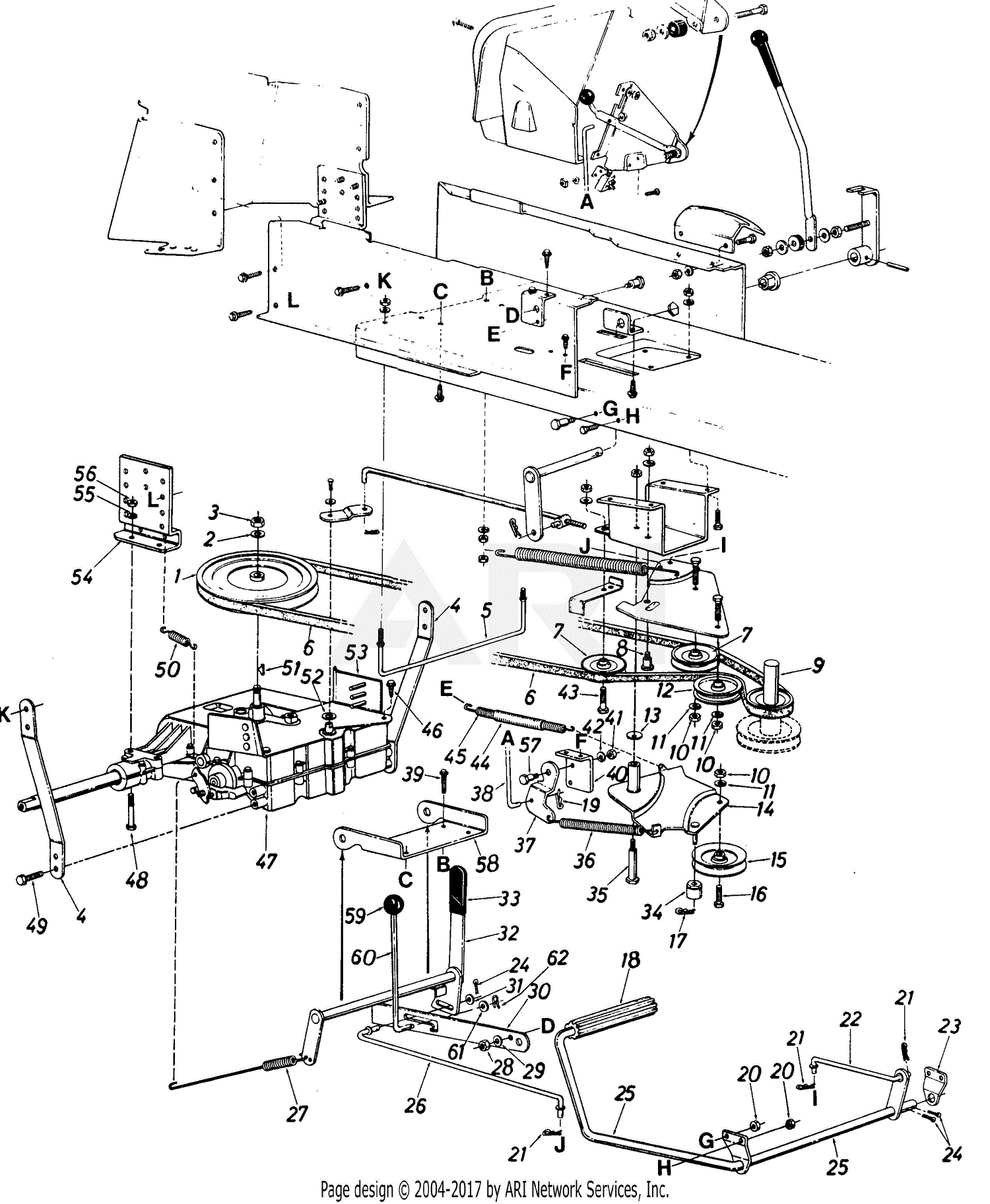 Mtd Ranch King 136 734 205 Parts Diagram For Parts03