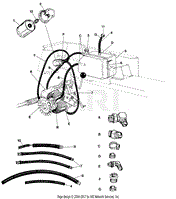 Ranch King 145-842 - Ranch King Garden Tractor (1985) Hydrostatic  Transmission Parts Lookup with Diagrams